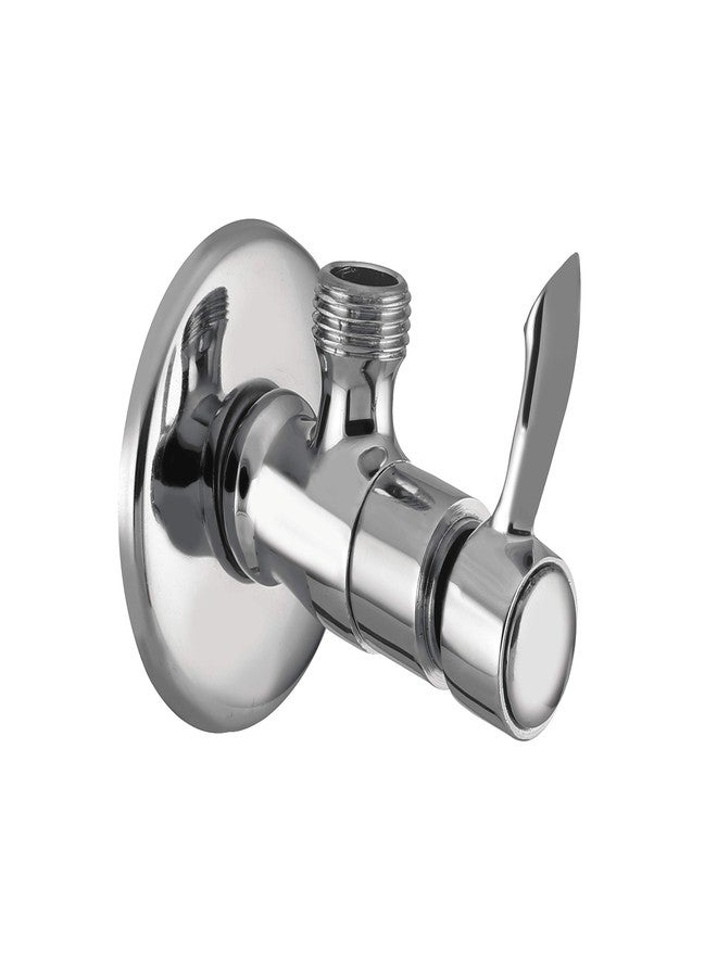 10X Angle Valve Tap ARW-111 For Bathroom/Kitchen Full Brass Full Chrome - Image 1